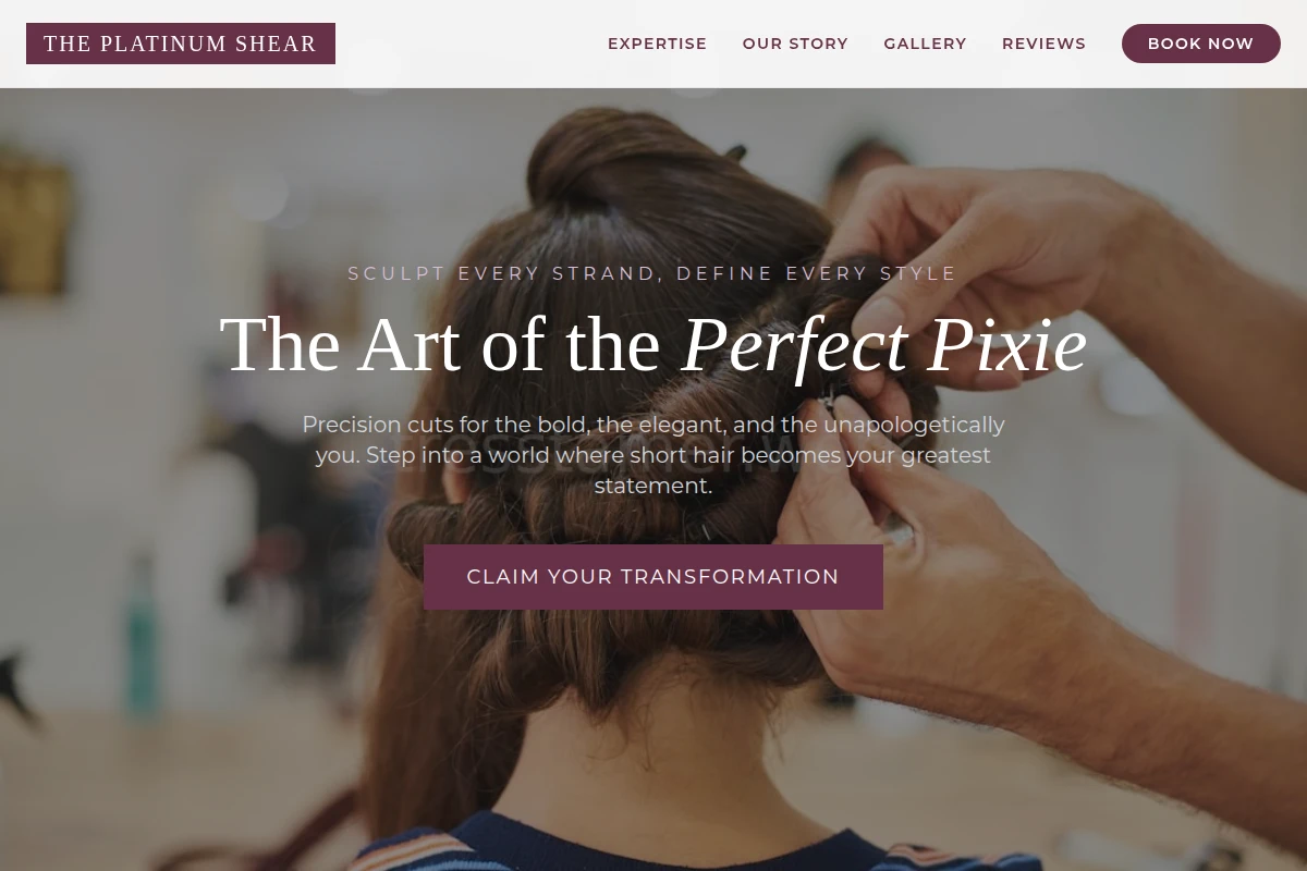 pixie Hair Styling